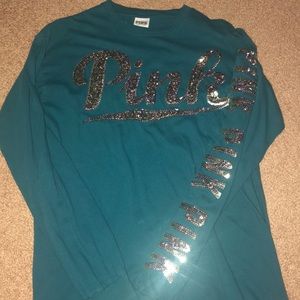 VS sequin long sleeve shirt
